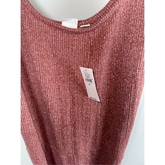 NWT Gap mauve, terracotta, wide leg, tank, jumpsuit Medium - Picture 4 of 6